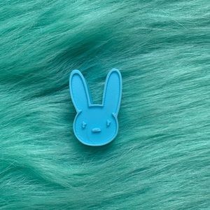 Bad Bunny Logo Straw Topper